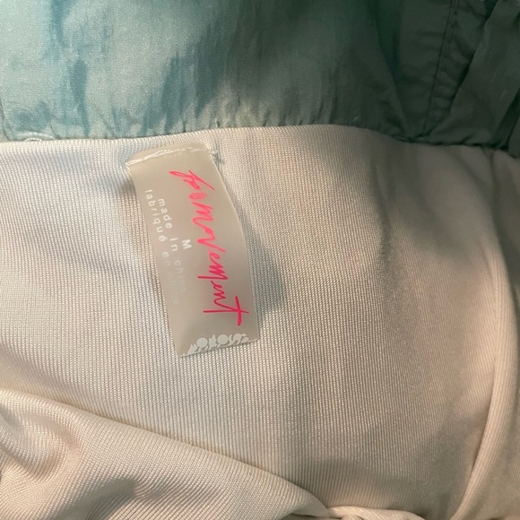 FP Movement by Free People High Waist The Way Home Mint Green Shorts size M - Picture 2 of 7